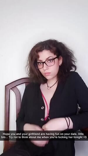 Your big sister loves teasing you while you are out with your gf!