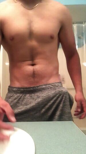 Went freeballing in the gym today 😳