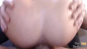 On his big large top!