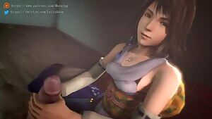 Yuna Handjob