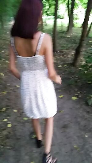 Most un when wearing only a dress and no panties in public, quick flashing outfoors.