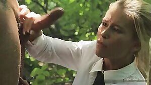 Schoolgirl in the Woods