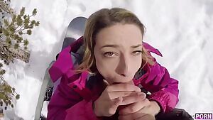 Kristen Scott blowing