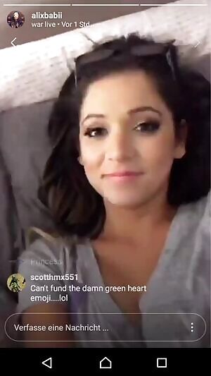 Nip slip on Instagram Live