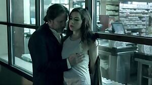 Aubrey Plaza getting her tit groped