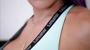 Natalie Eva Marie tits & ass close up