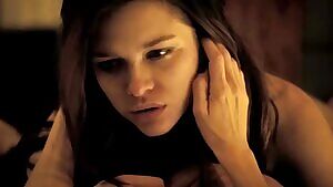 Lesbian scene with Sophie Cookson