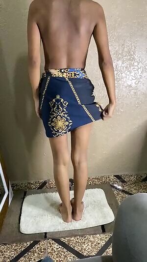 This is what my skirt hides