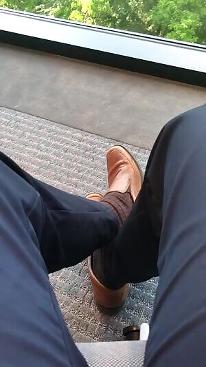 I’m back! Here’s a sock strip, as requested