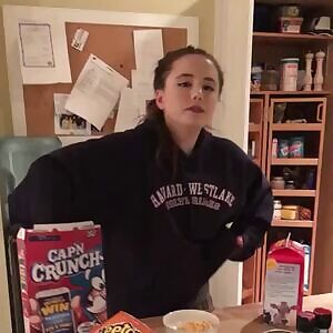 Lily Mo Sheen showing off her tits