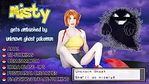 Roxy Cox - Ghost Pokemon Attacks Misty's Holes - Preview LOW
