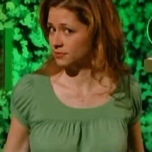 Busty MILF & cheating wife Jenna Fischer wants to seduce you with her massive tits.