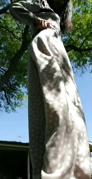 Stripping so close to my neighbor's fence