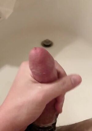 Shower time with my cock ring