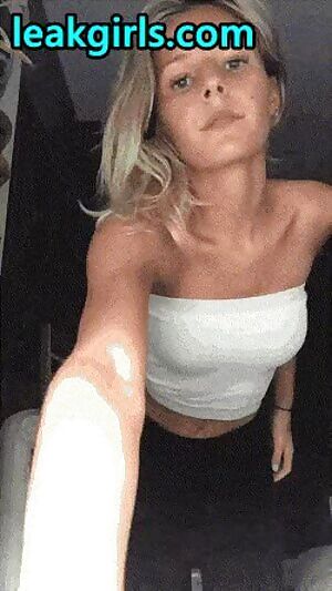 Tan Blonde Showing Tits And Ass