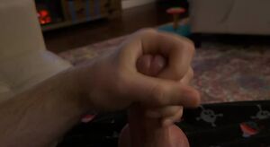 Dad busting a nut. (39)