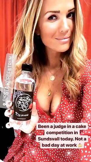 Marie Serneholt / Instagram stories 24.March