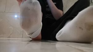 Ankle Socks Dirty Feet Foot Footjob