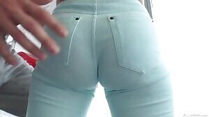 grabbing Anikka Albrite's glorious booty