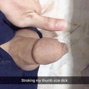Length❌Nah Girth✔😎: A short and thick, thumb sized fat chode dick....