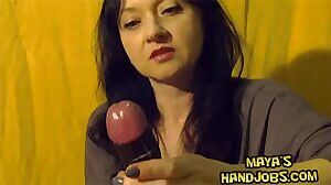 Taped cock ruined orgasm