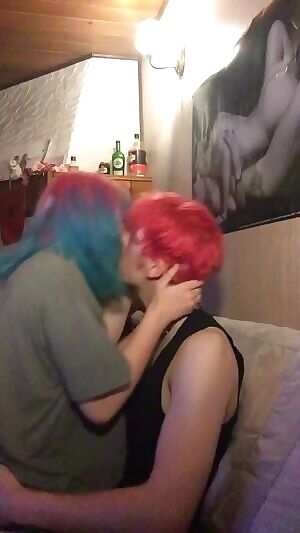 Some hardcore making out