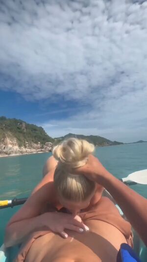 Outdoor Sex Blowjob Cum Exhibitionist Interracial