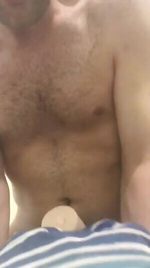 Twink fucks fleshlight and cums