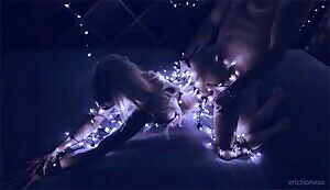 Things got a little messed up taking down the Xmas lights.