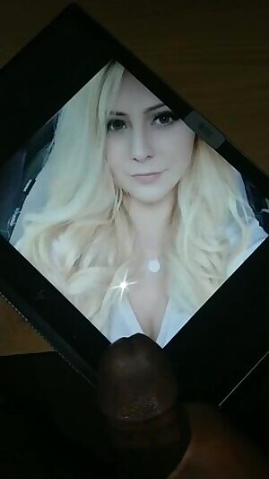 Tributed a pretty face last night!