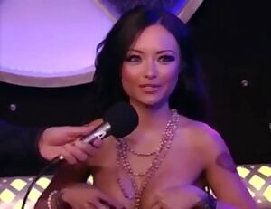 Tila Tequila flashing on Howard Stern
