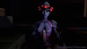 Widowmaker Handjob