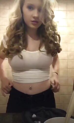 She knows her pants are already as high as they can be