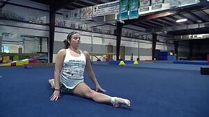 Nothing like a nice meaty ass on a teen gymnast