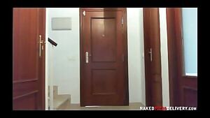 Lingerie pizza delivery