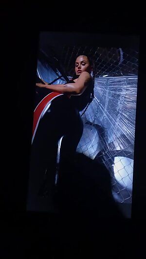 My cum on goddess Sel