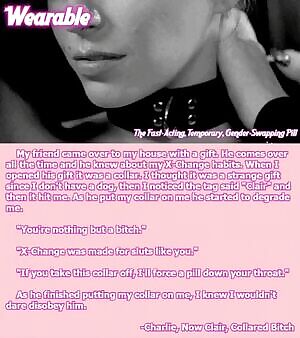 Charlie, Now Clair, Collared Bitch