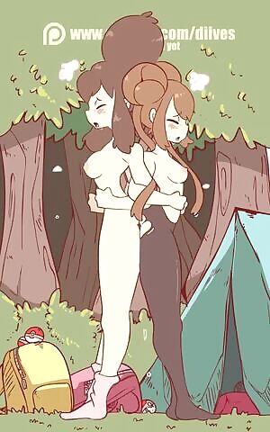 Hilda and Rosa working together and fucking together