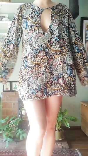 my small dress and a titty drip