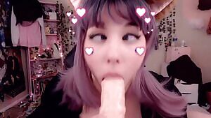 All over my face! if i'm a uwu good girl! **