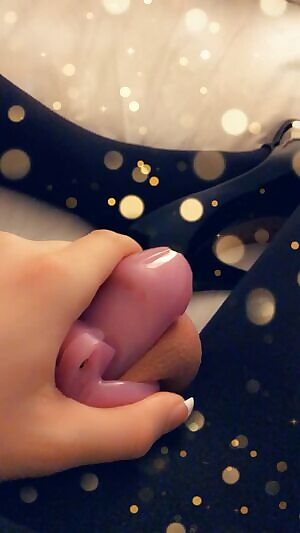 I’m all locked up and horny 😞