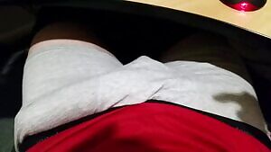 Huge semi bulging