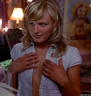 Malin Akerman revealing her supple, perky breasts. This gif gets lots of my cum.