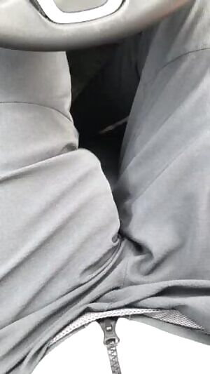 21 college dude. Driving bulge