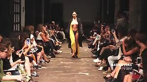 Alejandra Guilmant Topless At A Runway From
