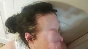Dickslapped deepthroat milf