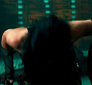 Gal Gadot/ Wonder Woman when she finds groups of men ready to fuck her