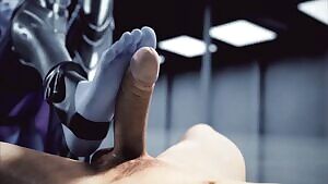 Widowmaker Foot Tease