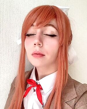 just monika, just ahegao