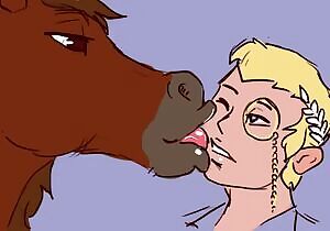 Horse Kisses by Ungulatr